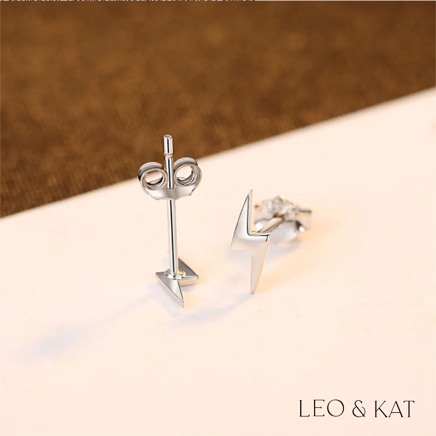 Dainty Lightning Bolt Earrings