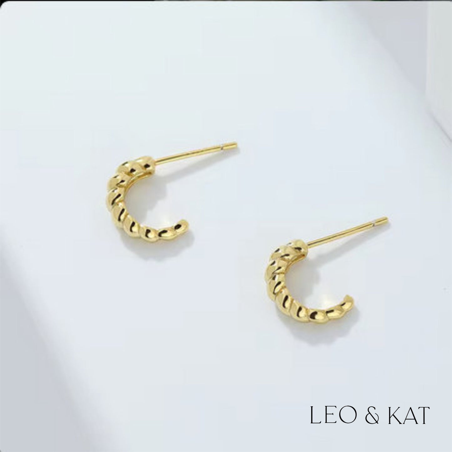 Gold and Silver Minimalist Earrings