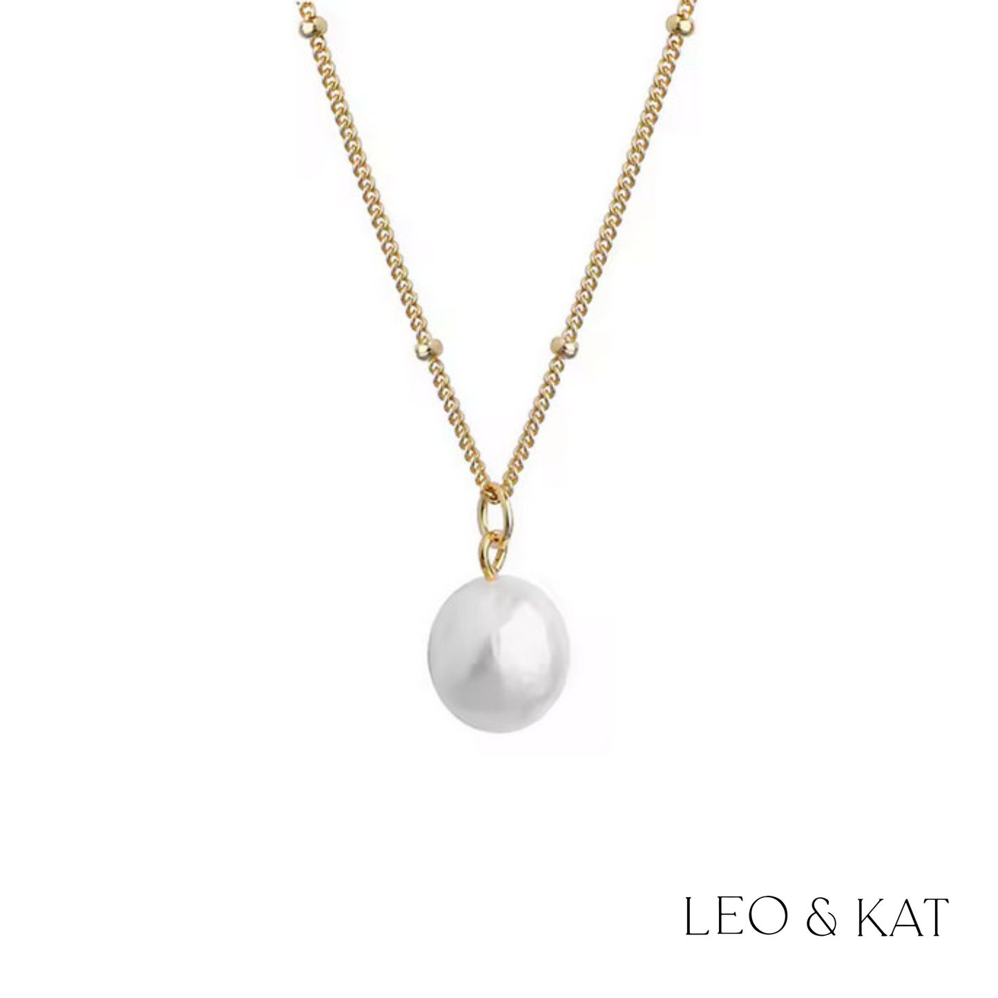 Baroque Pearl Pendant Necklace